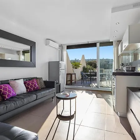 Apartament Le Cassis Heliopolis Luxe - Terrasse Plein Sud - Garage - A Pied - Village Naturiste *