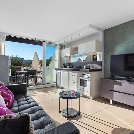 Appartement Heliopolis Luxe - Terrasse Plein Sud - Garage - Plage A Pied - Le Cassis Village Naturiste Agde